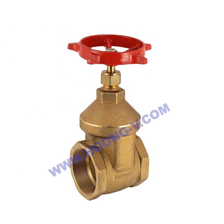 API/DIN 3/4 3inch Water Forged Female Male Thread Heavy Duty Handle Water Bronze Brass NPT Bsp Thread Gate Valve