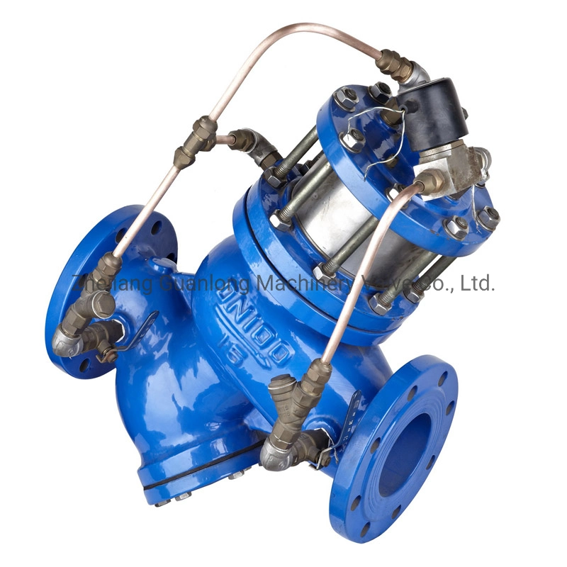 Globe Double Chamber Adjustable Pressure Sustaining Regulating Reducing Valve (Yx741X)